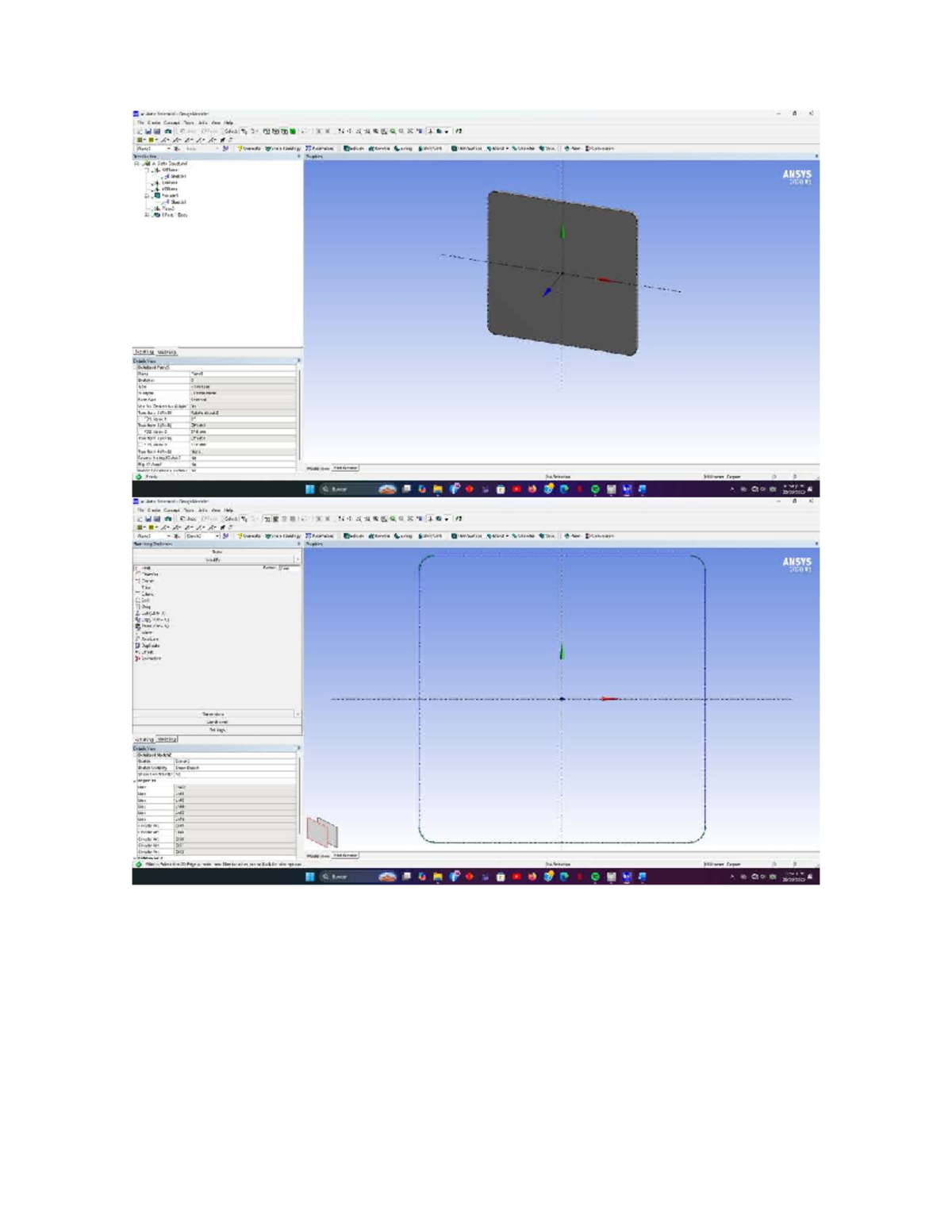 Static Structural DesignModeler Overview - ANSYS 2020 R1 - Studocu