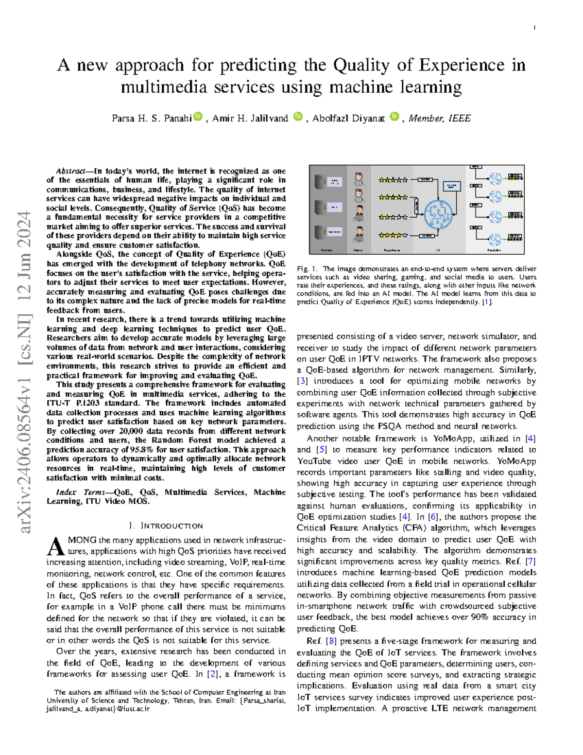2406 - A Machine Learning Framework for Predicting QoE in Multimedia ...