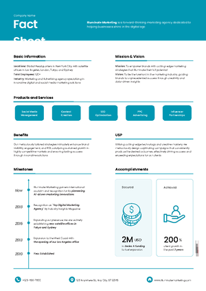 Cf fact sheet template - References Go Here Subheading Goes Here Fact ...