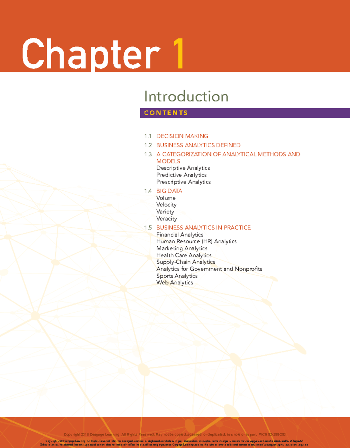 C1 Chapter 1 Overview: Essentials of Business Analytics Insights - Studocu
