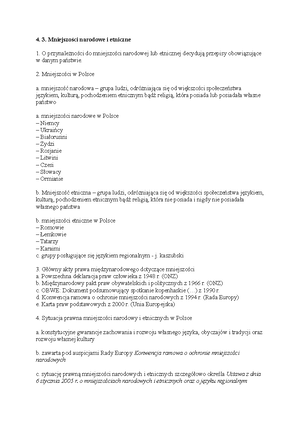 WOS klasa VIII- Ustrój Rzeczypospolitej Polskiej- sprawdzian - WOS kl