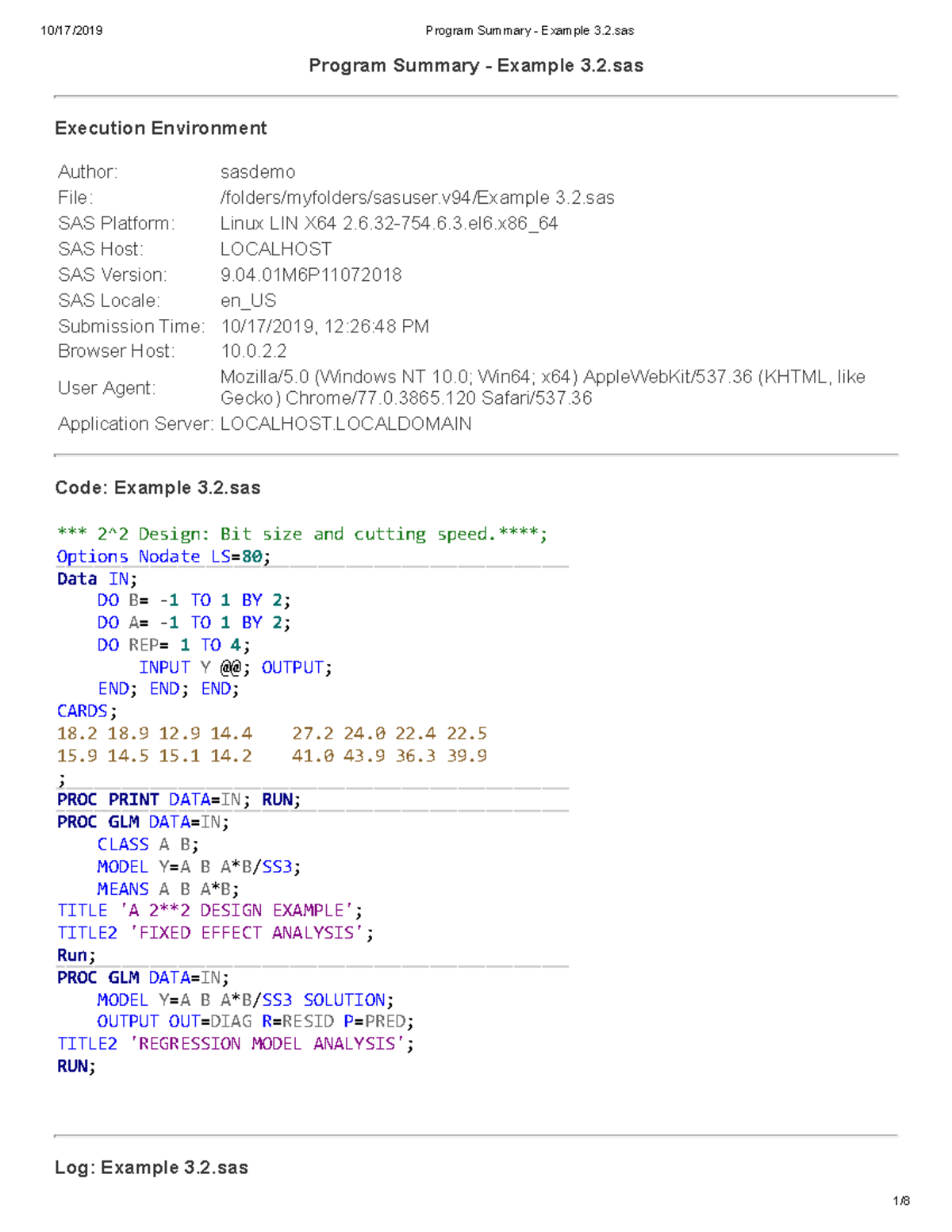 Example-3 - probapitlity - Program Summary Example 3.2 Program Summary ...