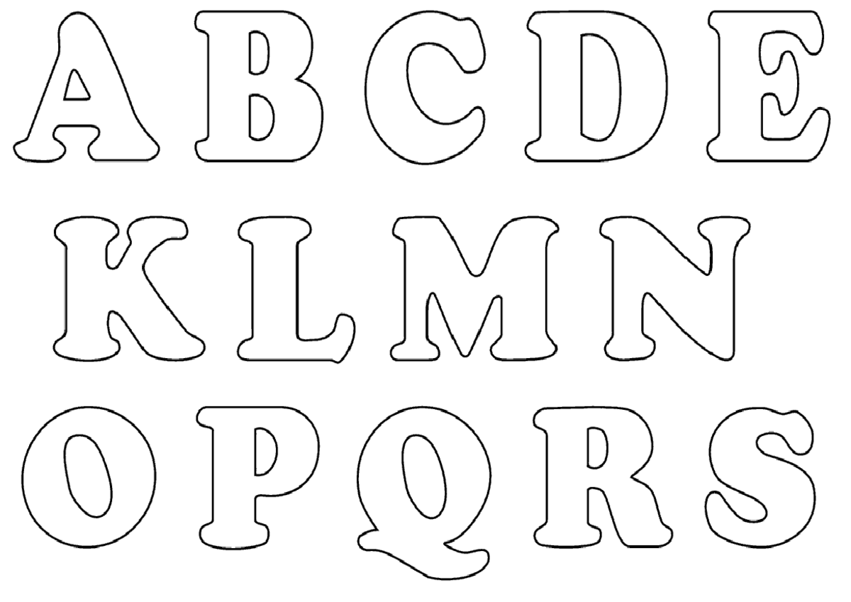 Moldes de letras - ........ - Comunicación 4° de Secundaria - P30 CID ...
