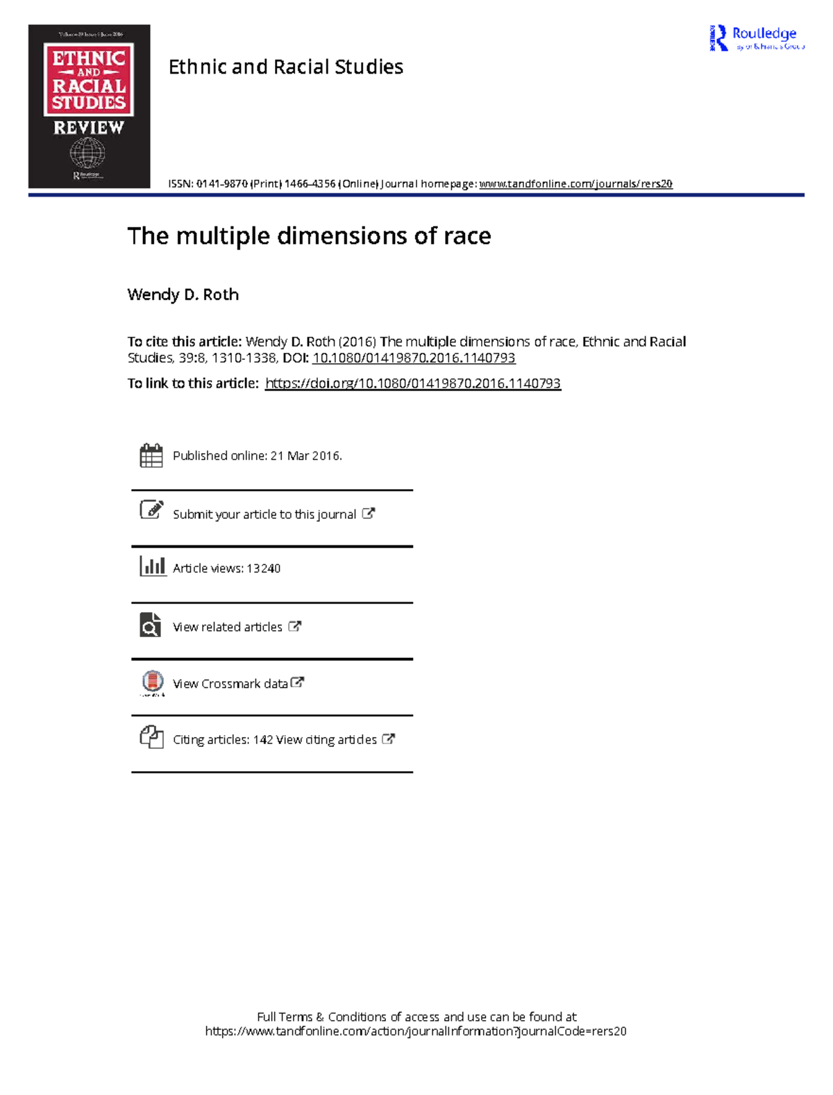 The Multiple Dimensions of Race: Exploring Racial Identity and Fluidity ...