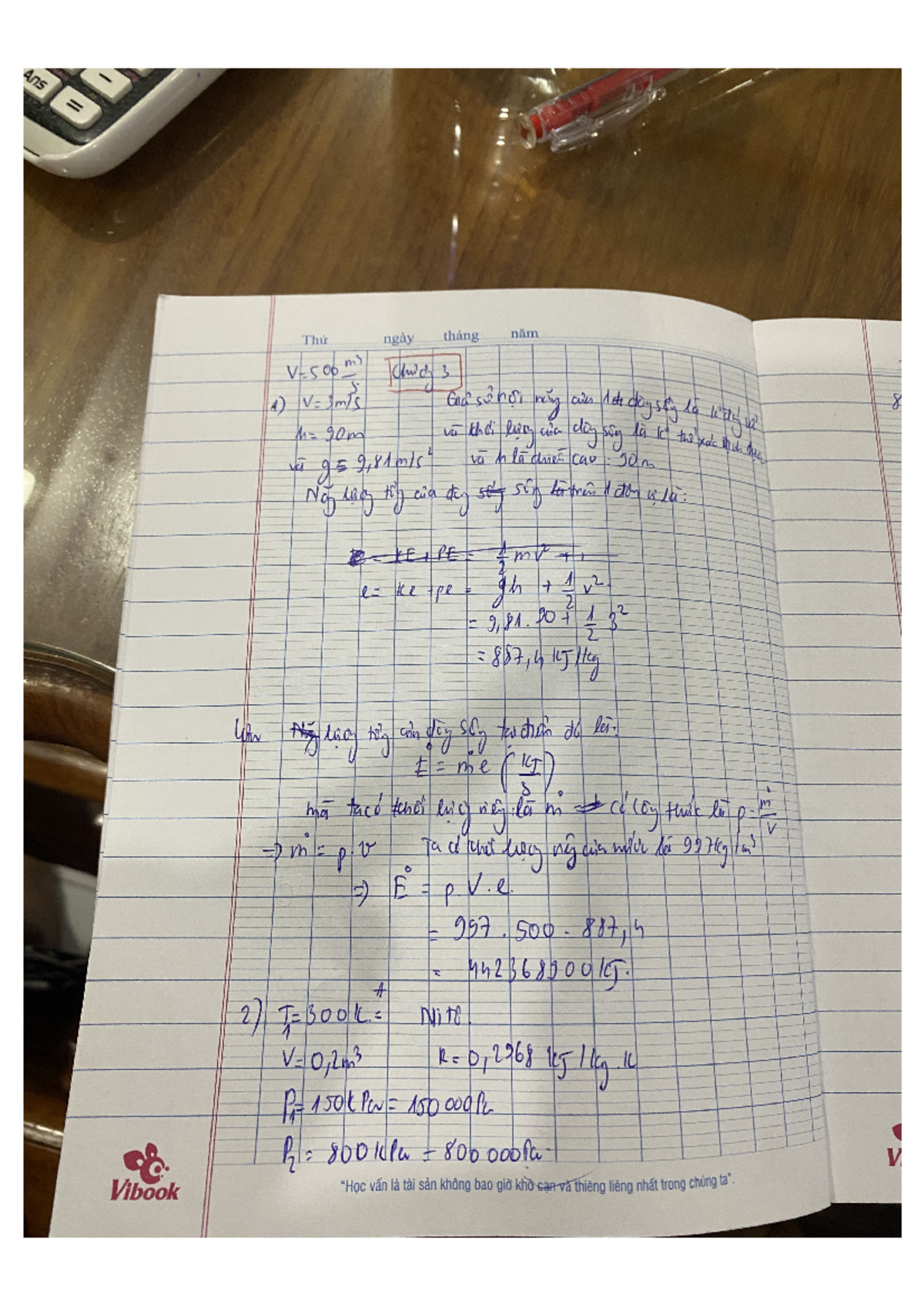 Final Exam Notes for Course 33FE24B4: Thermodynamics Concepts - Studocu