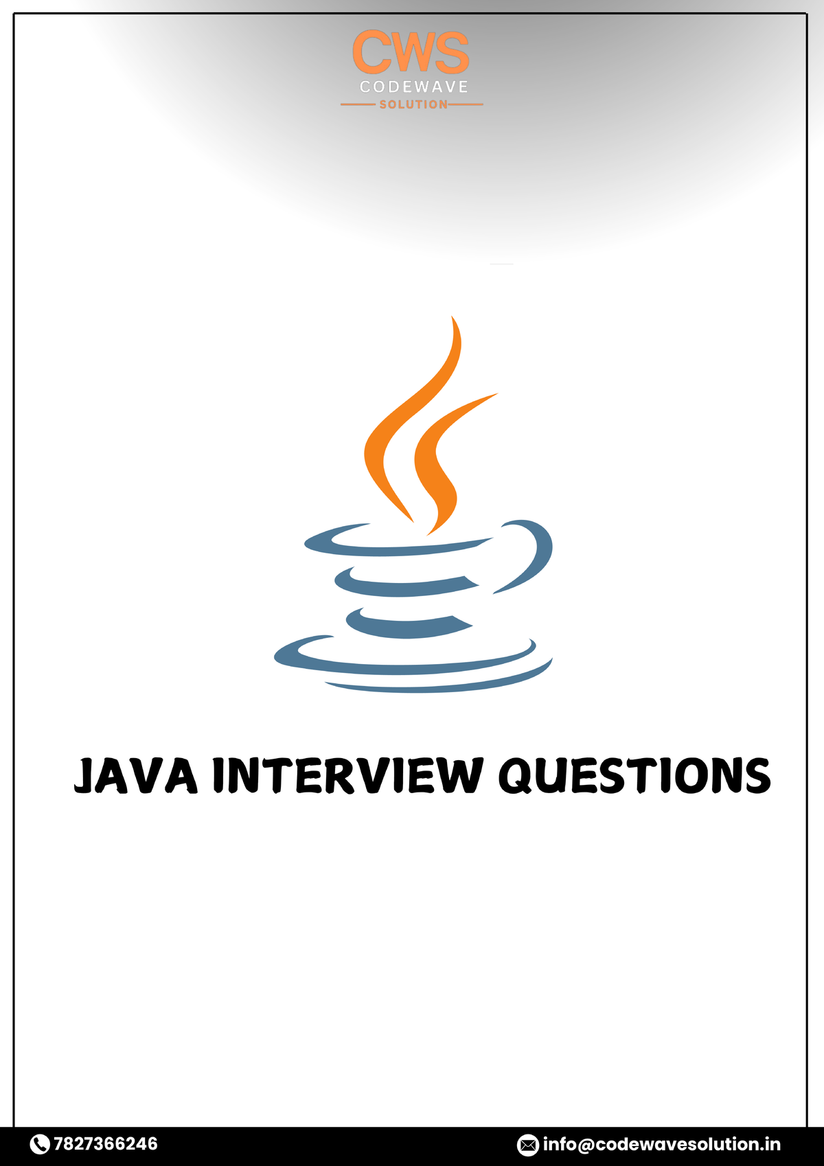 CWS CODEWAVE SOLUTION JAVA INTERVIEW QUESTIONS AND ANSWERS - Studocu