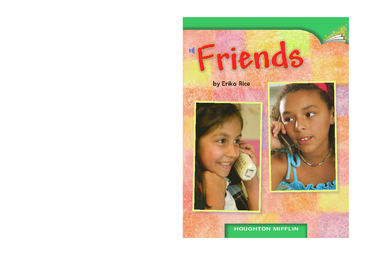 Friends: Understanding Similarities and Differences - Level I DRA 16 ...