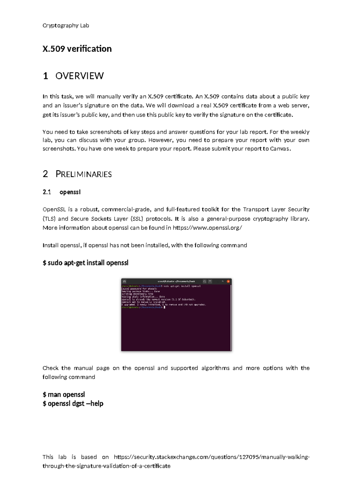 Project Report: Cryptography Application in Web Server Setup (ITC101) -  Studocu