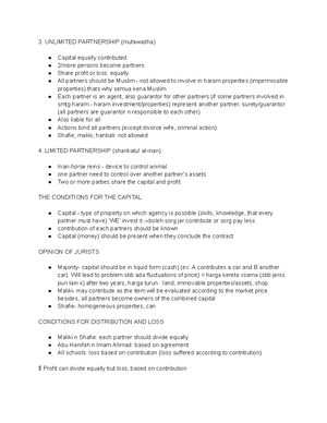 RIBA - Notes on Islamic transactions riba - RIBA Introduction to Riba ...