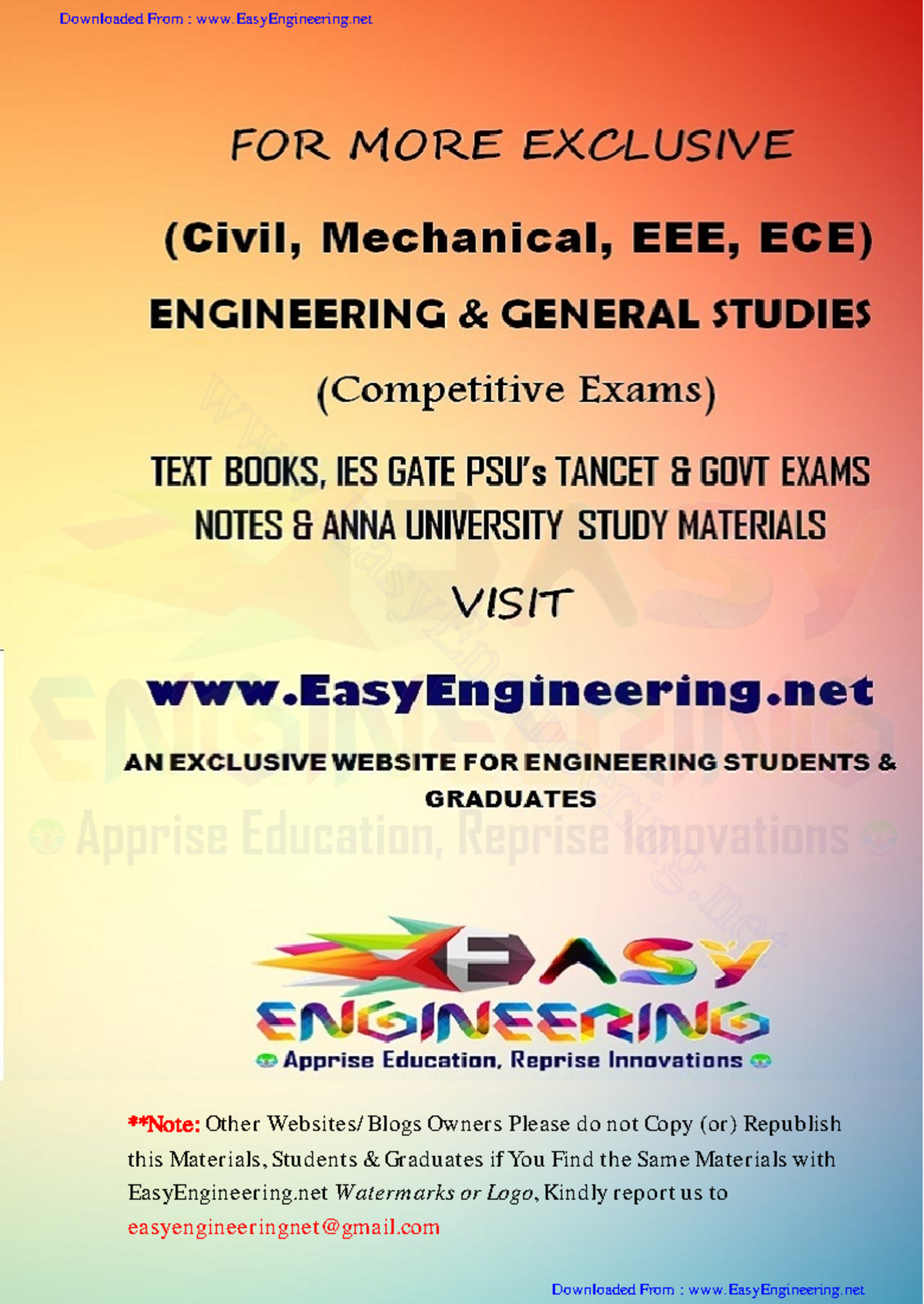 Basic civil engineering Q&A - **Note: Other Websites/Blogs Owners ...