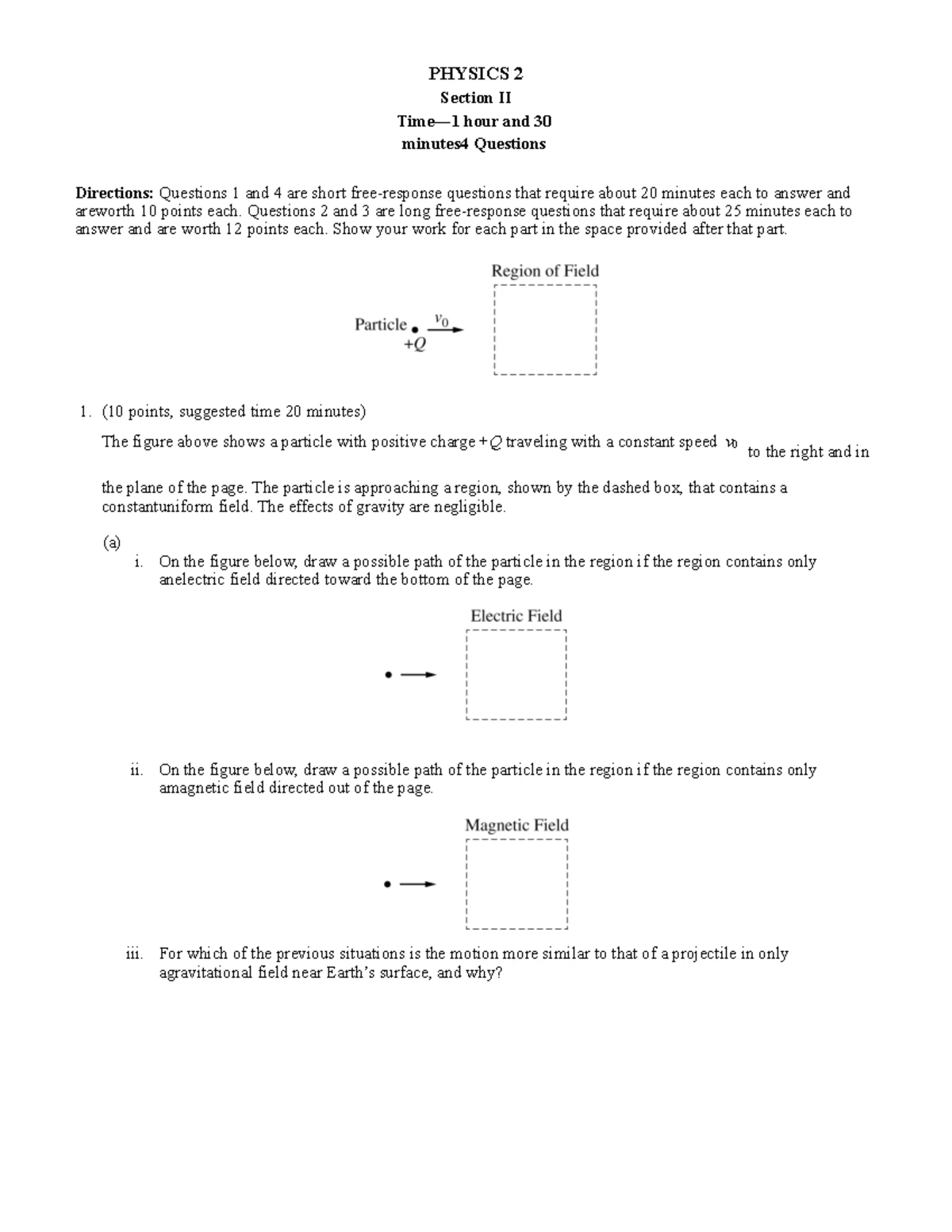 Session 6 Physics 1: 2023 AP Daily Practice - FRQs and Solutions - Studocu