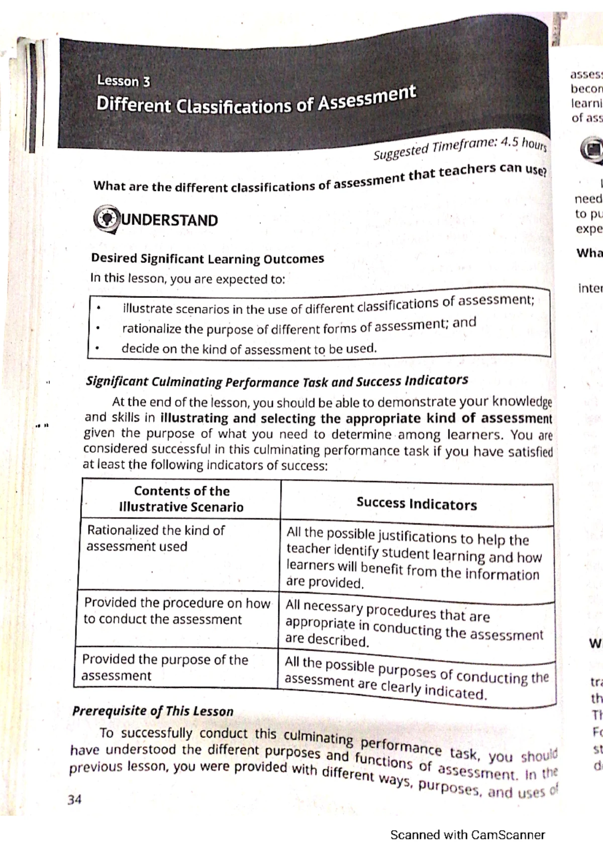 Lesson 4: Planning a Written Test and Creating Table of Specifications ...
