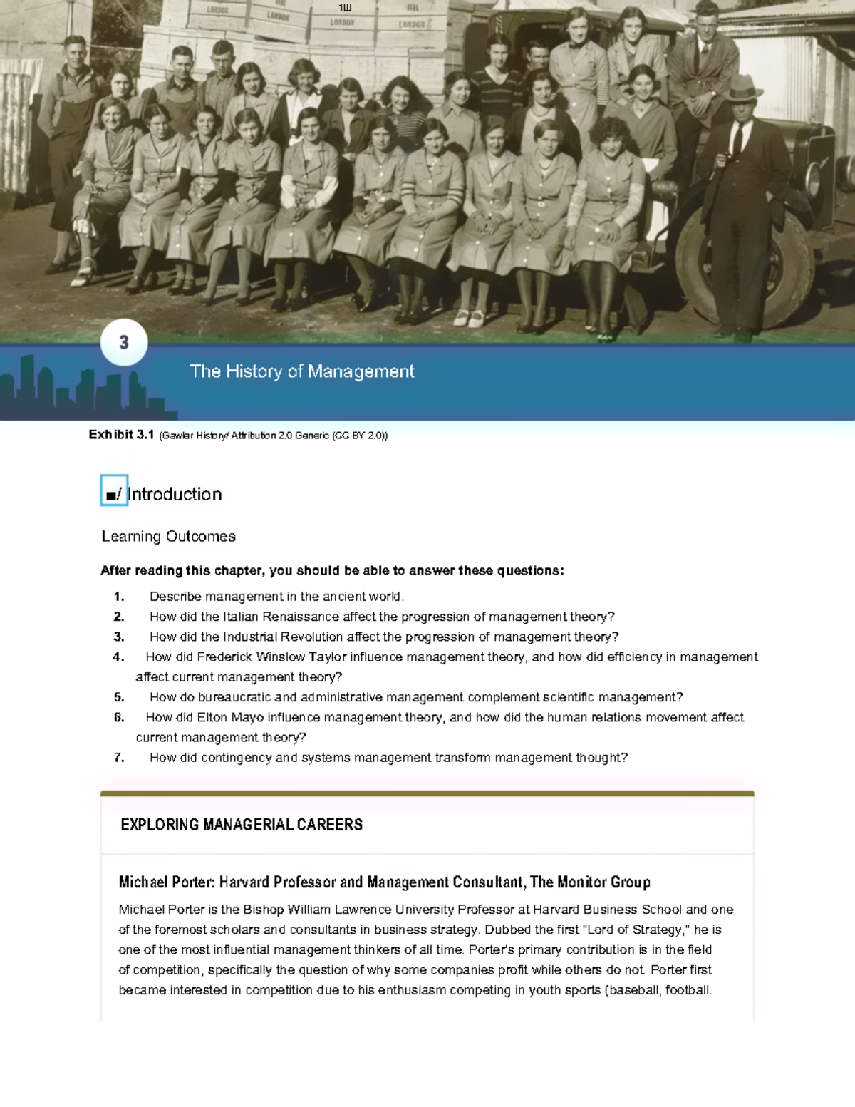 The Evolution of Management Theories: A Historical Overview (MGMT 101 ...