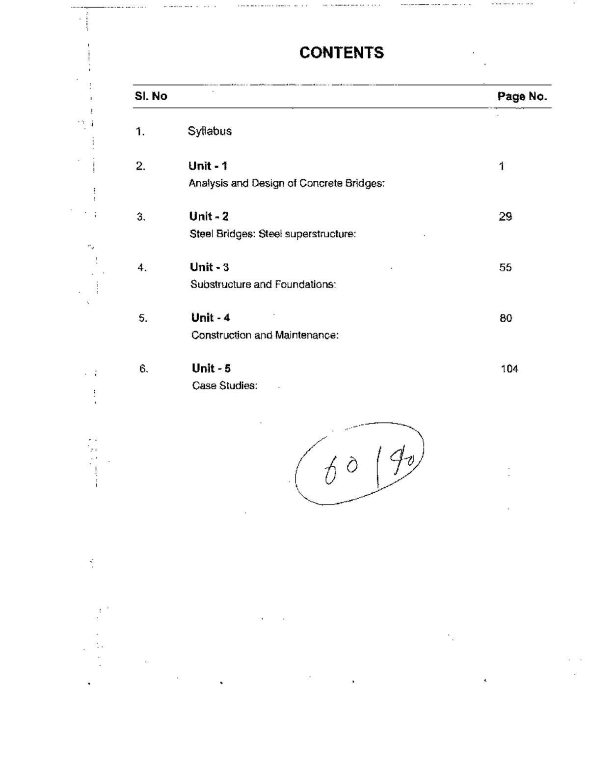 Bridge Engineering Syllabus and Case Studies (BCQ 3.12) - Studocu