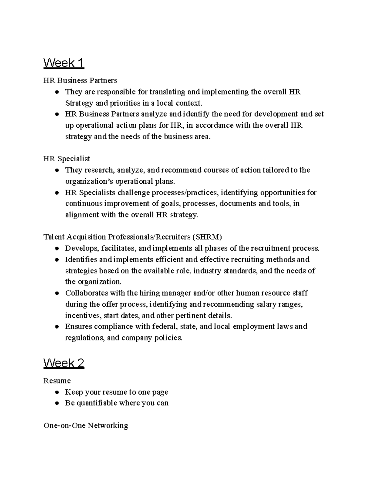 HR Management Strategies and Talent Acquisition Overview - Studocu