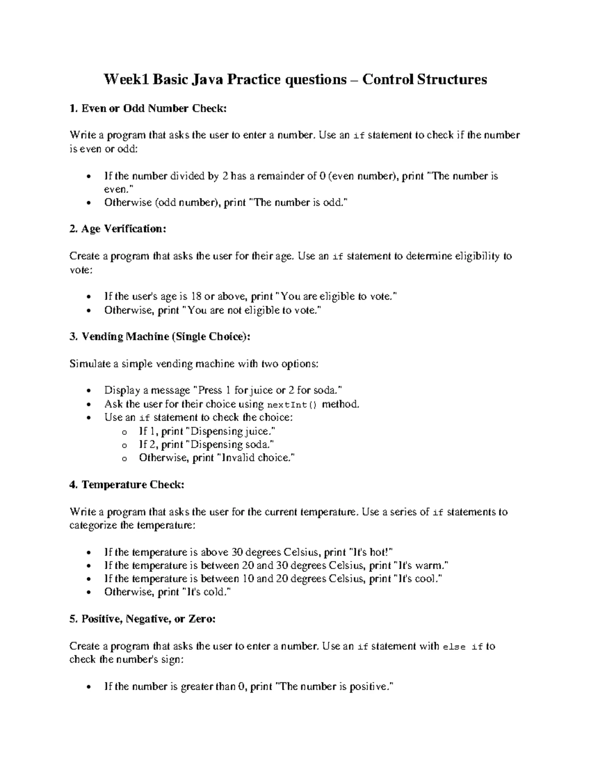 WEEK 4 - Java Programming Assignment: Student Grades & Averages - Studocu