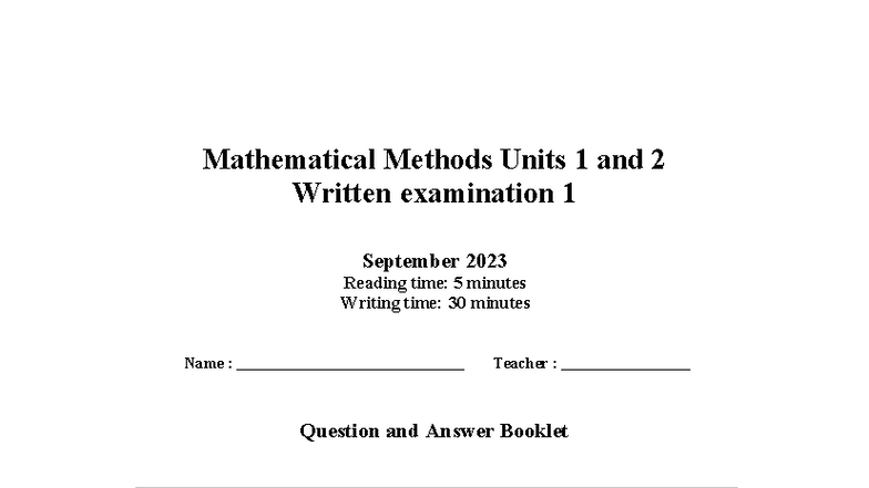 2023 units 1 2 exam 1 - practice test for 1-2 methods exam ...