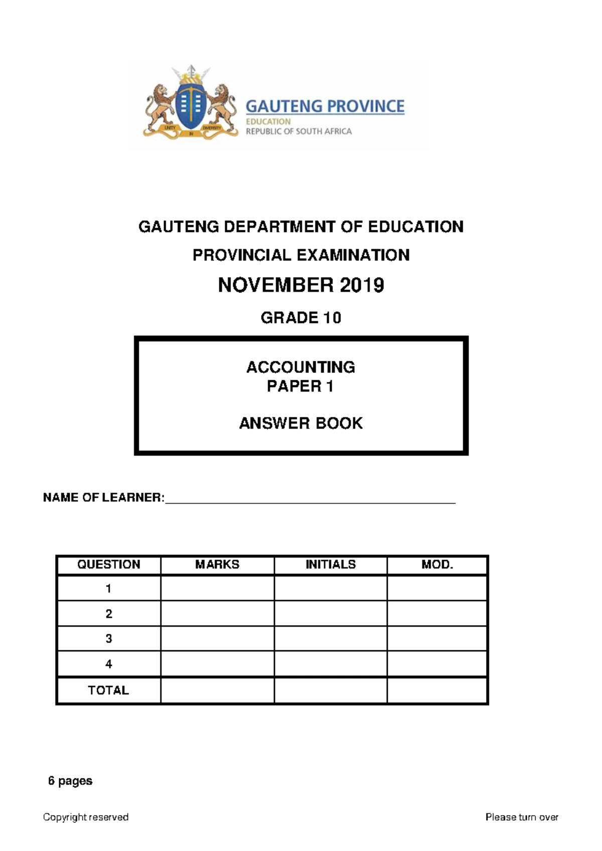 Economics P1 GR12 September 2024 Question Paper Analysis and Guidelines ...