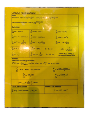 Applied Calculus 7th Edition Berresford - Contents Diagnostic Test ...