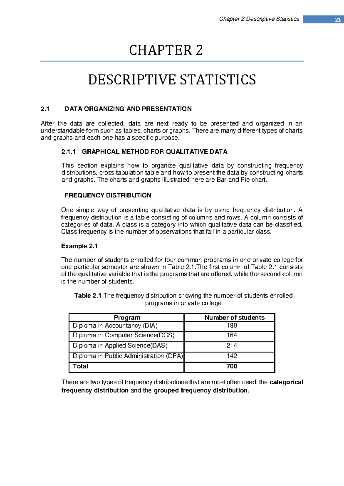 STA108 Descriptive Statistics: Chapter 2 Overview and Methods - Studocu