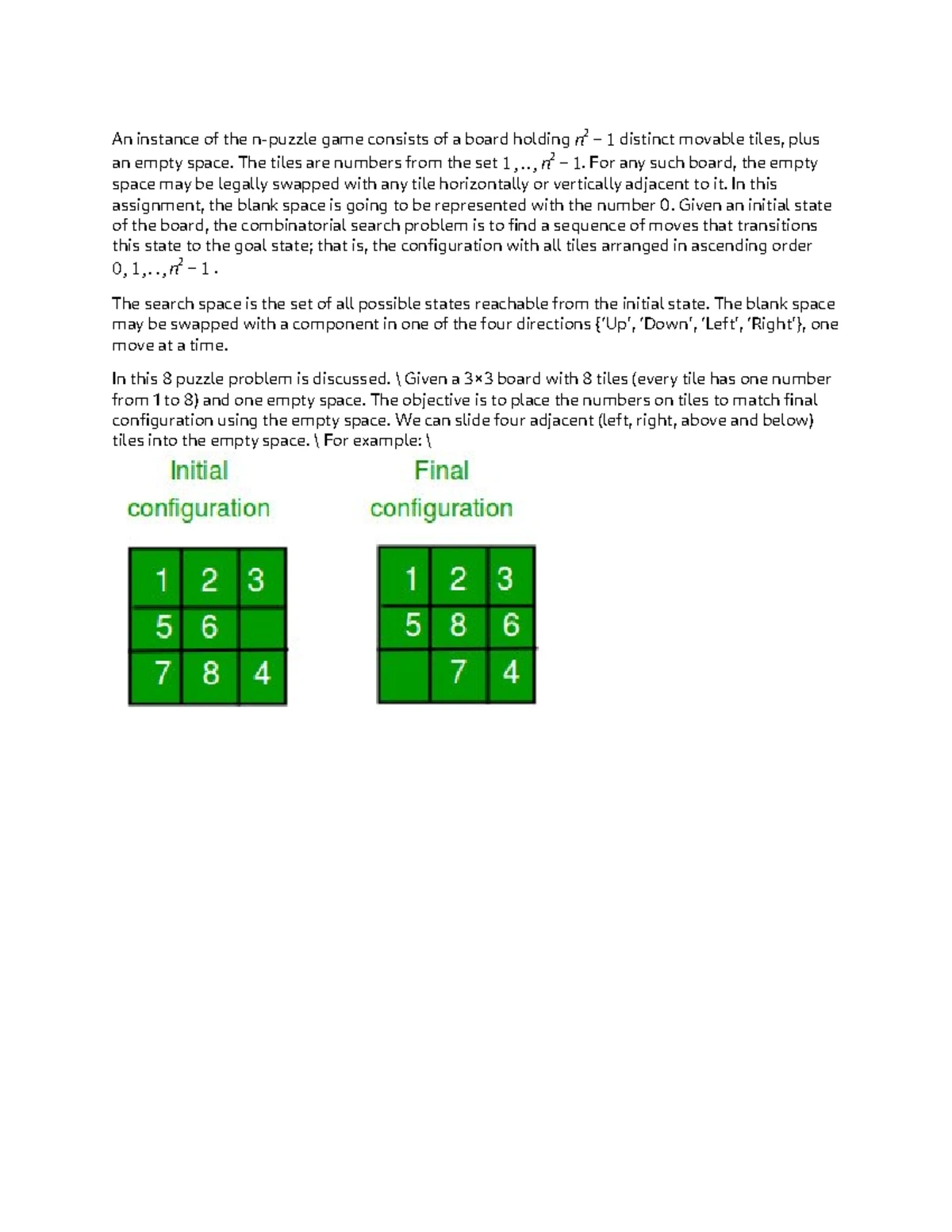 CSE401 Assignment 1: Importance of AI & Problem Solving Techniques ...