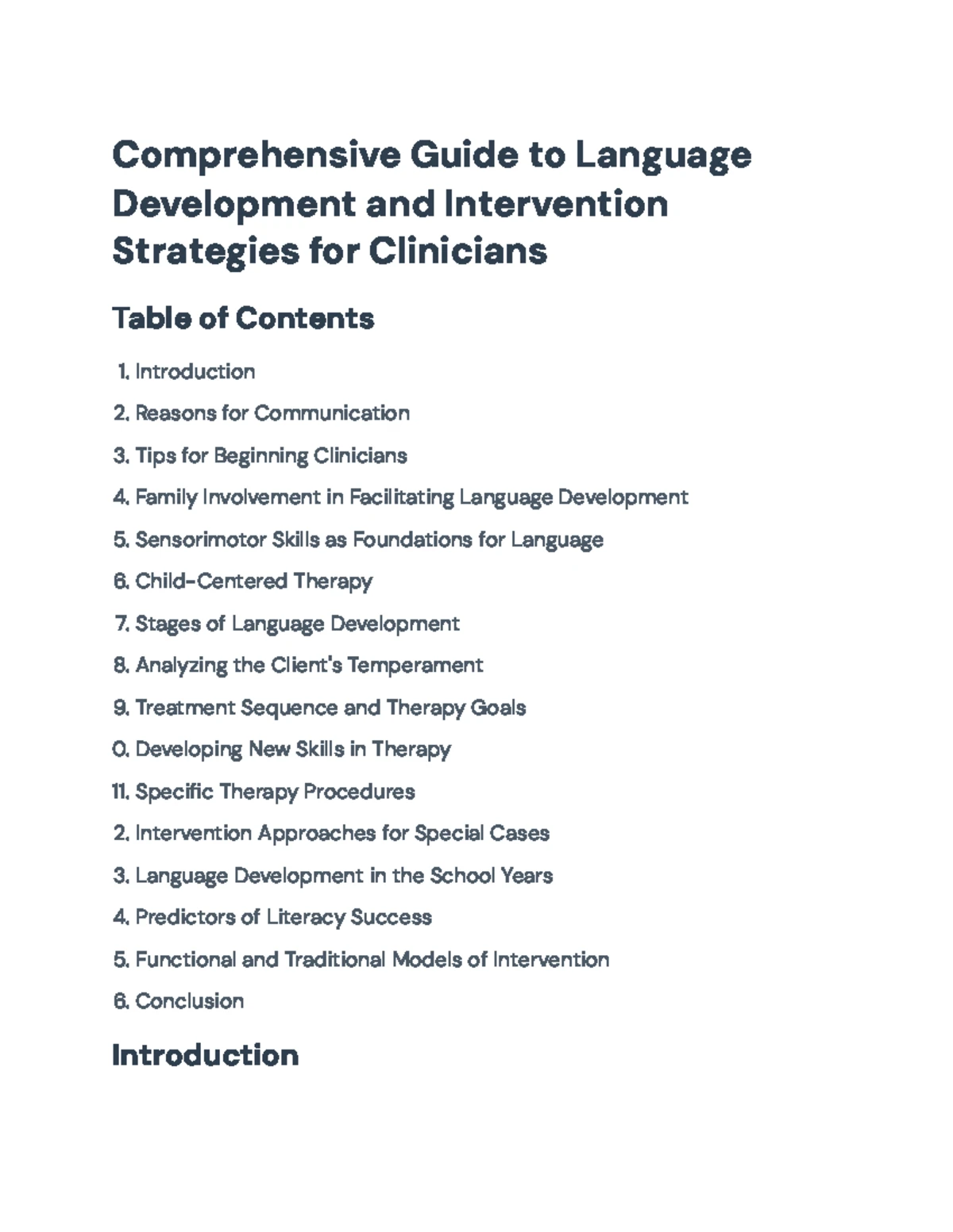 Strategies for Language & Literacy Development in Sensory Disabilities ...