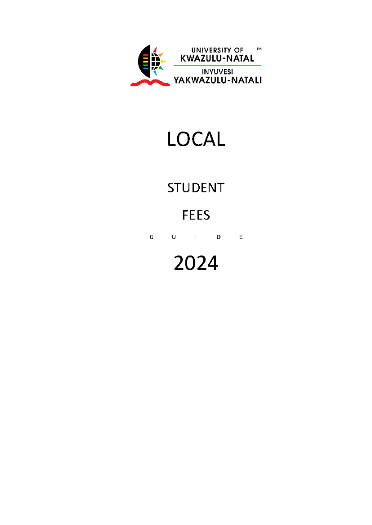 2024 LOCAL STUDENT FEES GUIDE & PAYMENT INSTRUCTIONS - Studocu