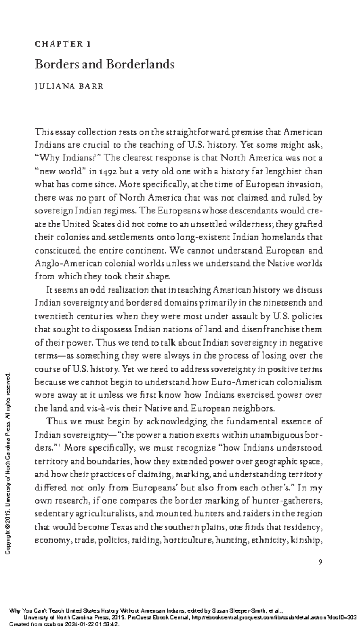 Understanding Native Sovereignty in U.S. History Through Borders and ...