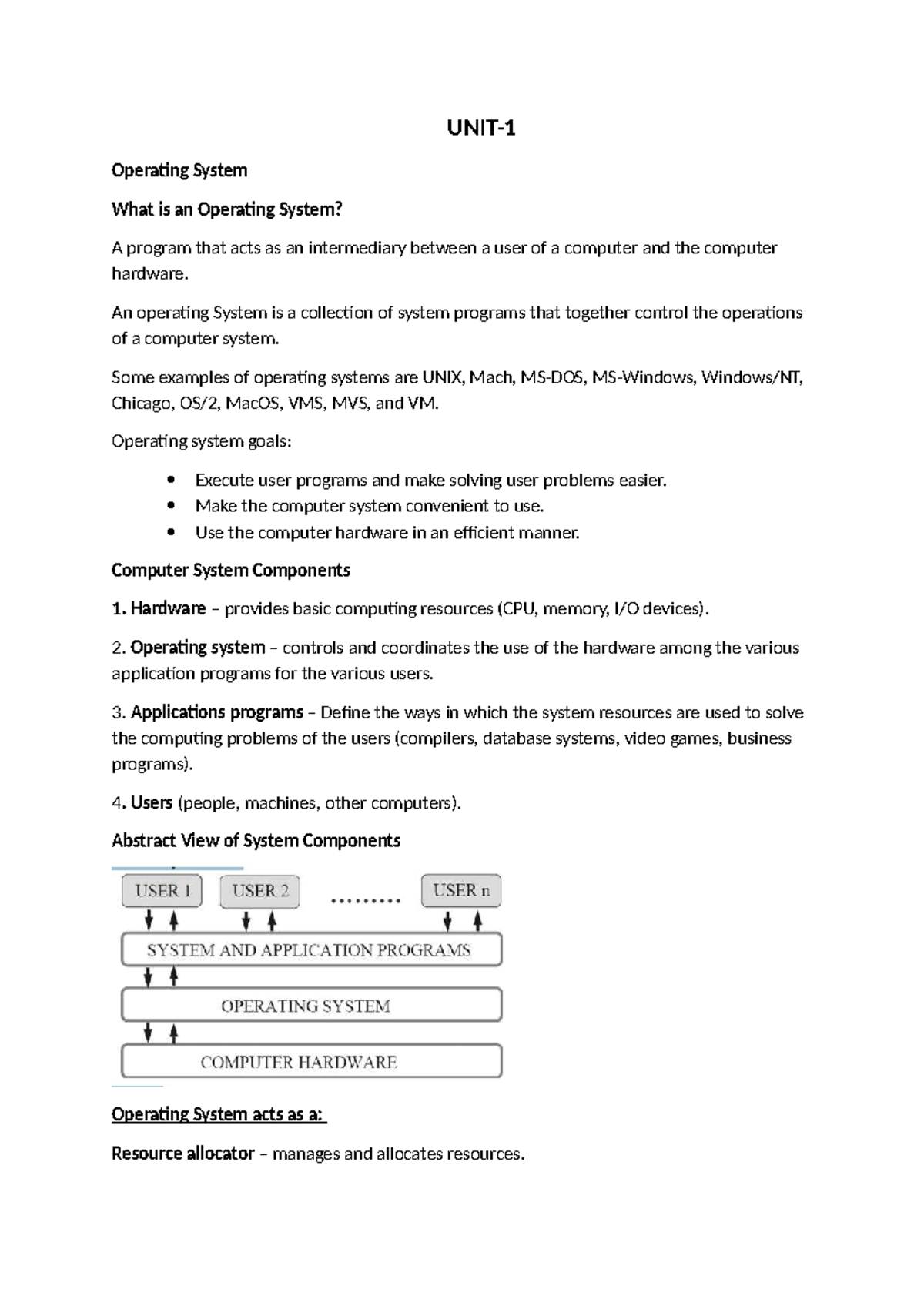 Types of Operating Systems: An Overview of OS Functions and Structures ...