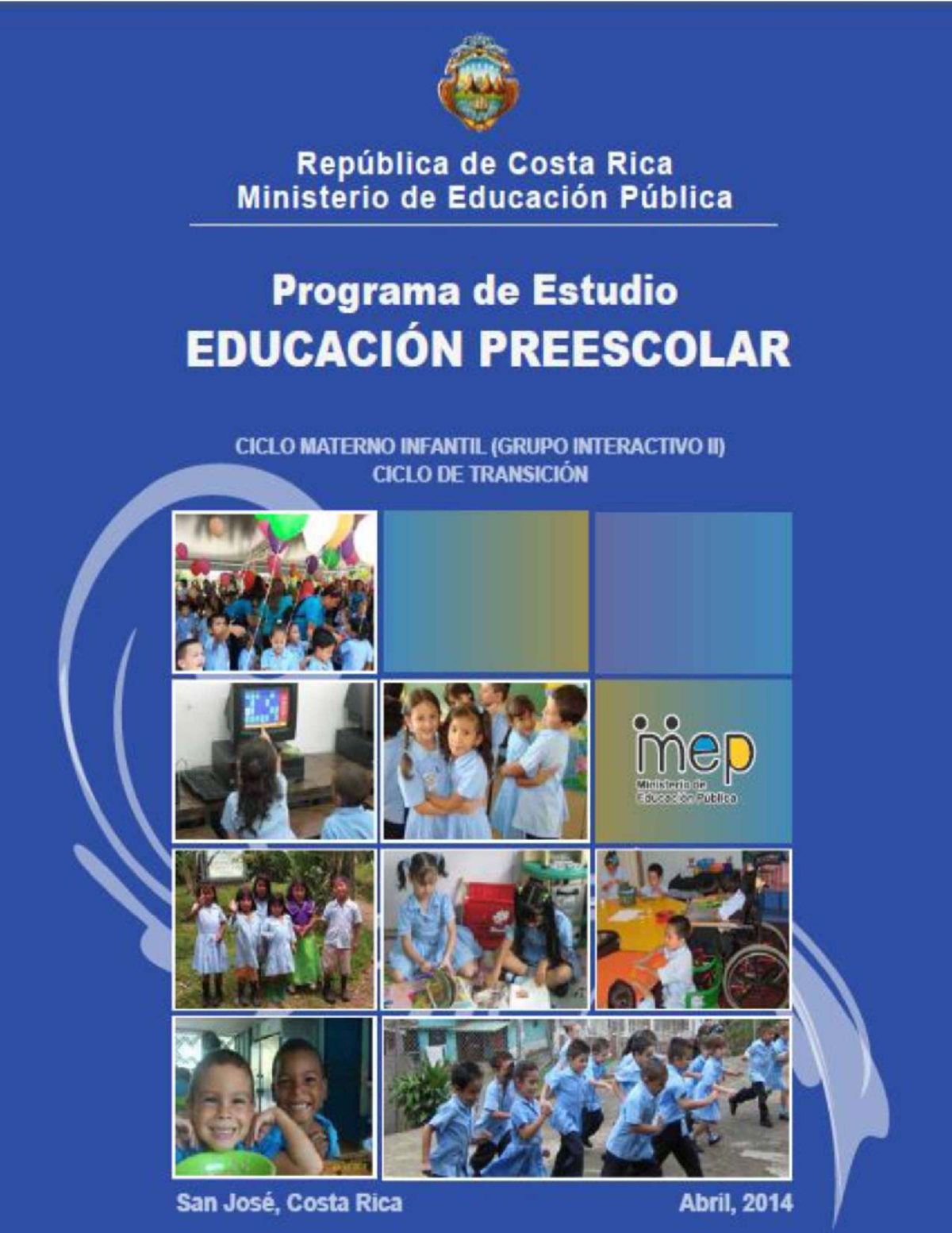 Programa de Estudio de Educación Preescolar 1: Desarrollo Integral y ...