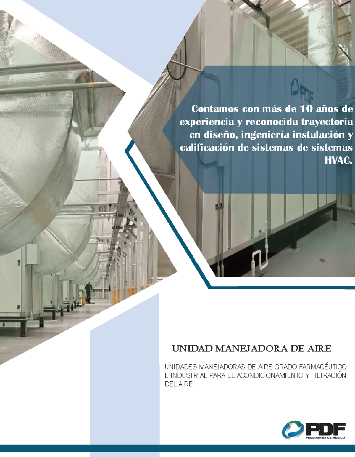 Ficha Técnica UMA: Unidades Manejadoras de Aire para HVAC - Document Preview