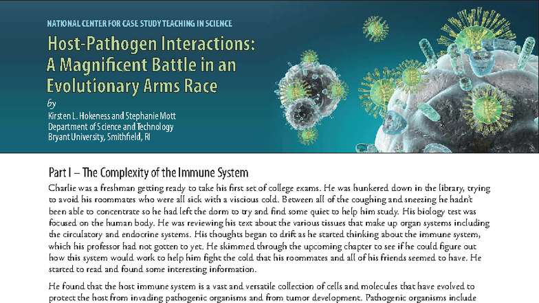 Immune Evasion: 2025 Final Study Guide for BIO 101 - Studocu