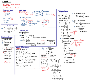 MATH 1090 IBP - MATH 1090 IBP - 📘 Integration by Parts - Notes 🔹 ...
