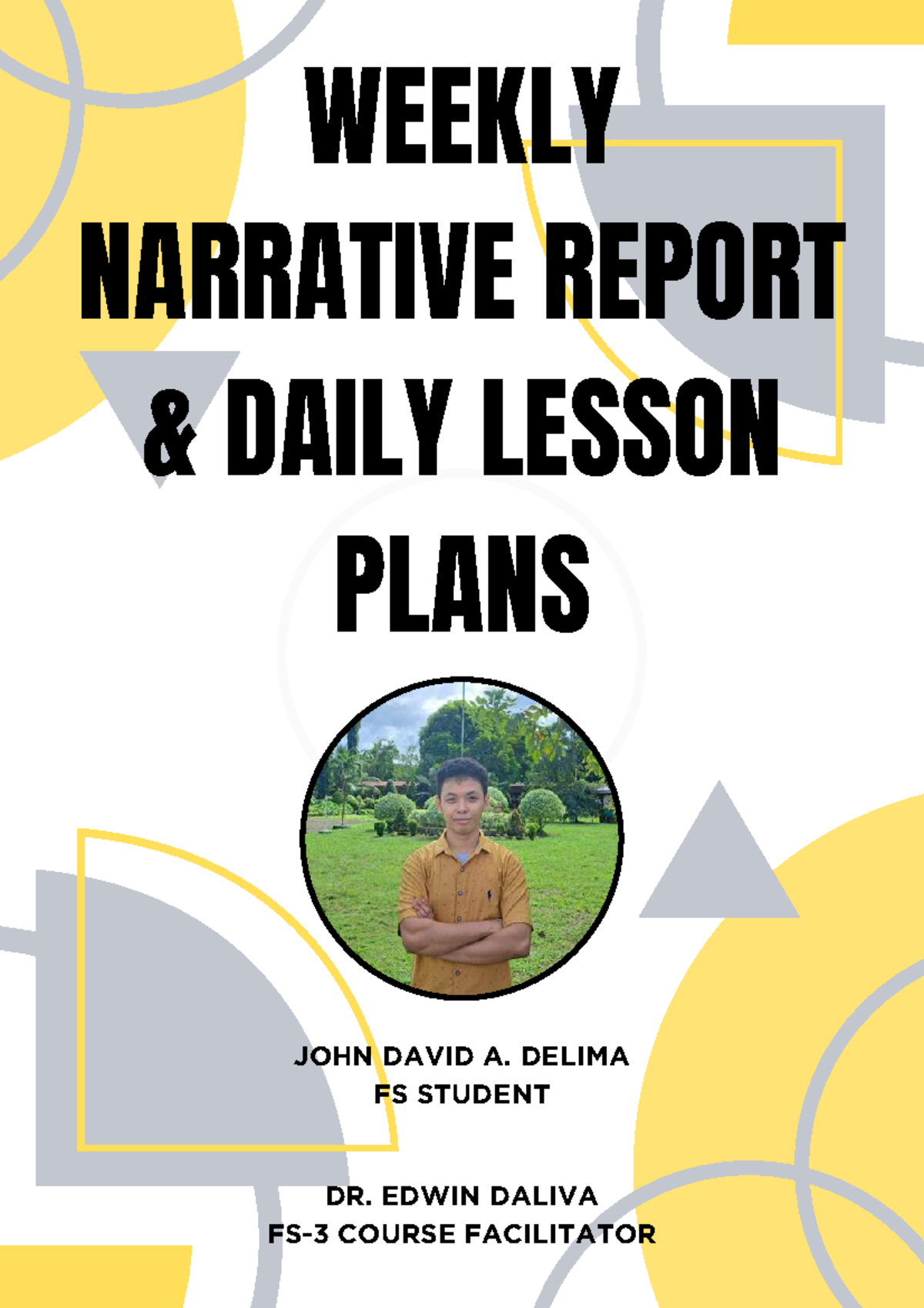Narrative Report 20250328 095821 0000 - WEEKLY NARRATIVE REPORT & DAILY ...
