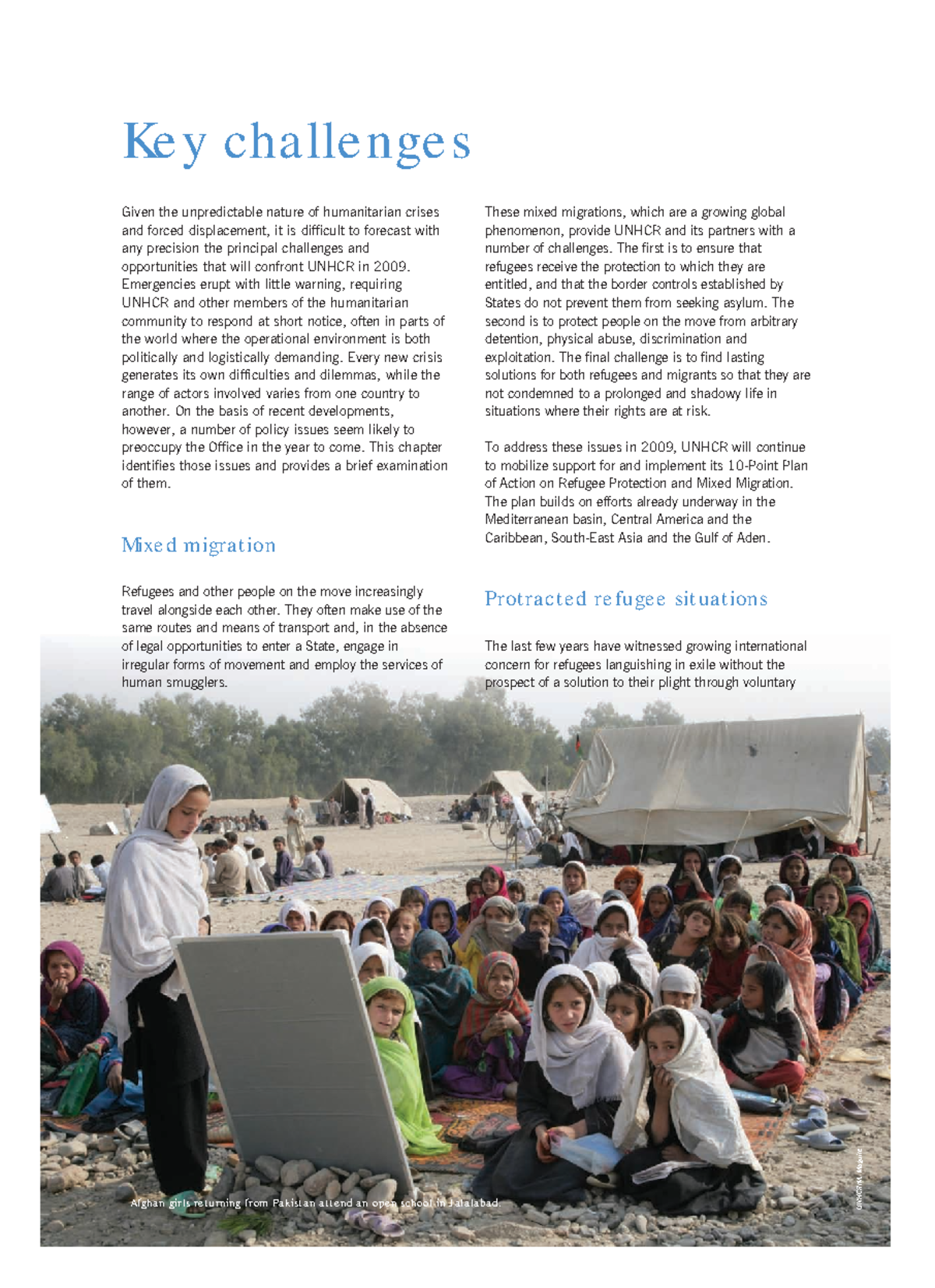 UNHCR 2009 Global Appeal: Key Challenges & Opportunities - Studocu