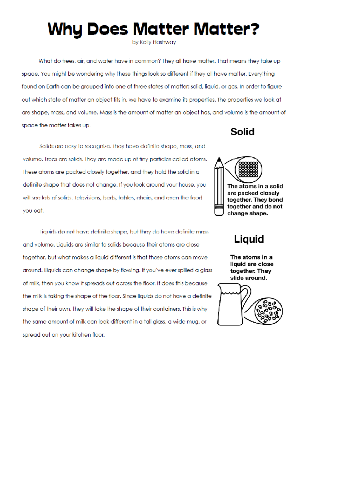 P4 Science: Understanding the States of Matter and Their Properties ...