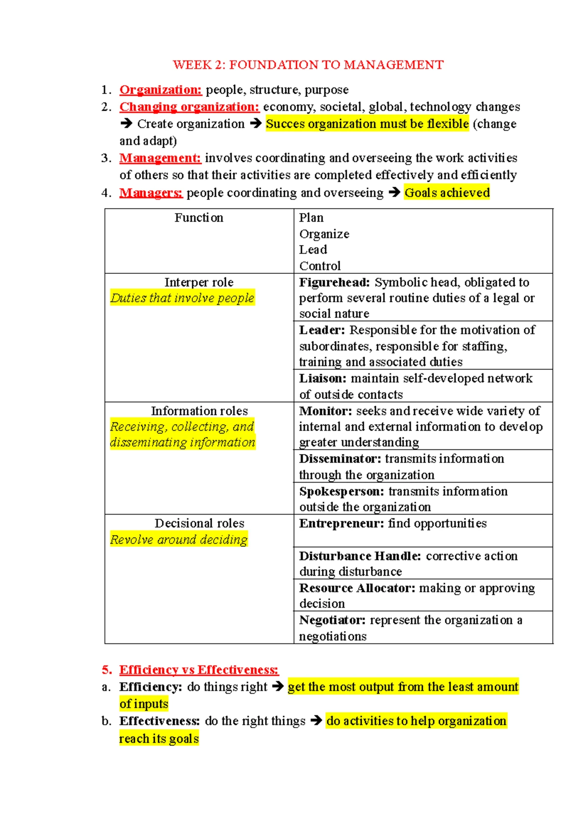 BDM 101: Week 1 - Intro to Database Management Systems (DBMS) - Studocu