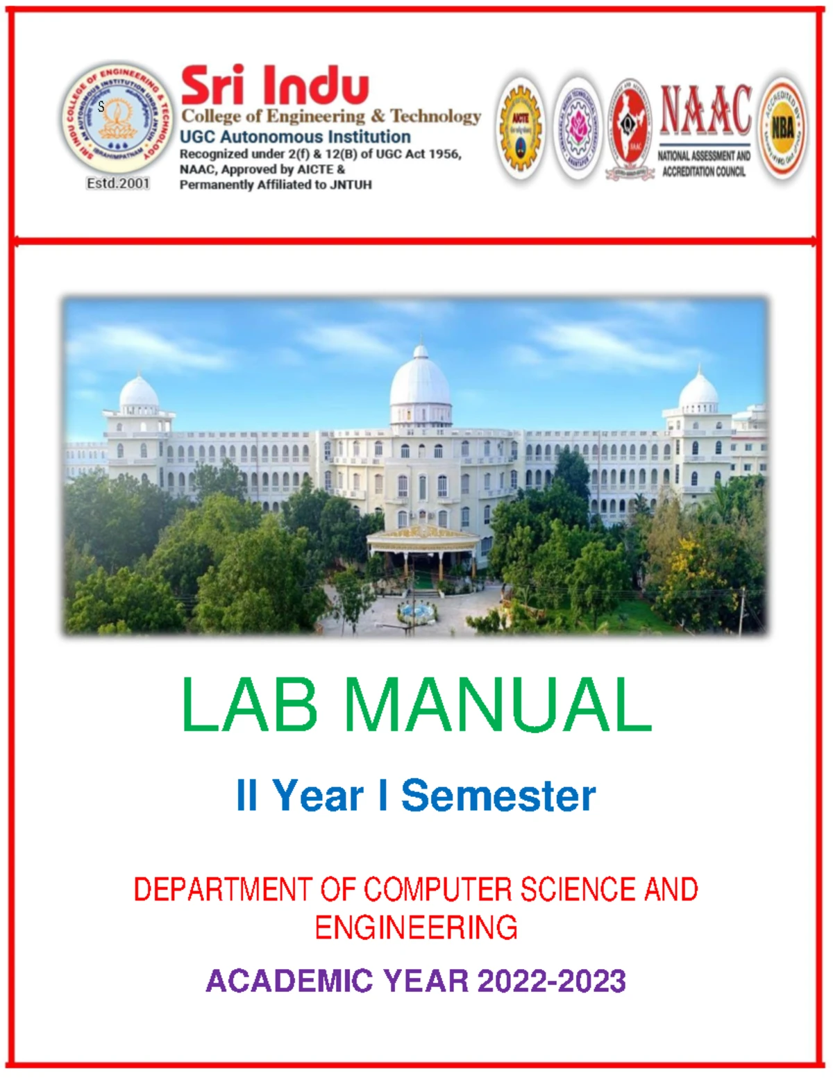 Final ITWS Lab Manual: Hardware Components & Installation Guide - Studocu