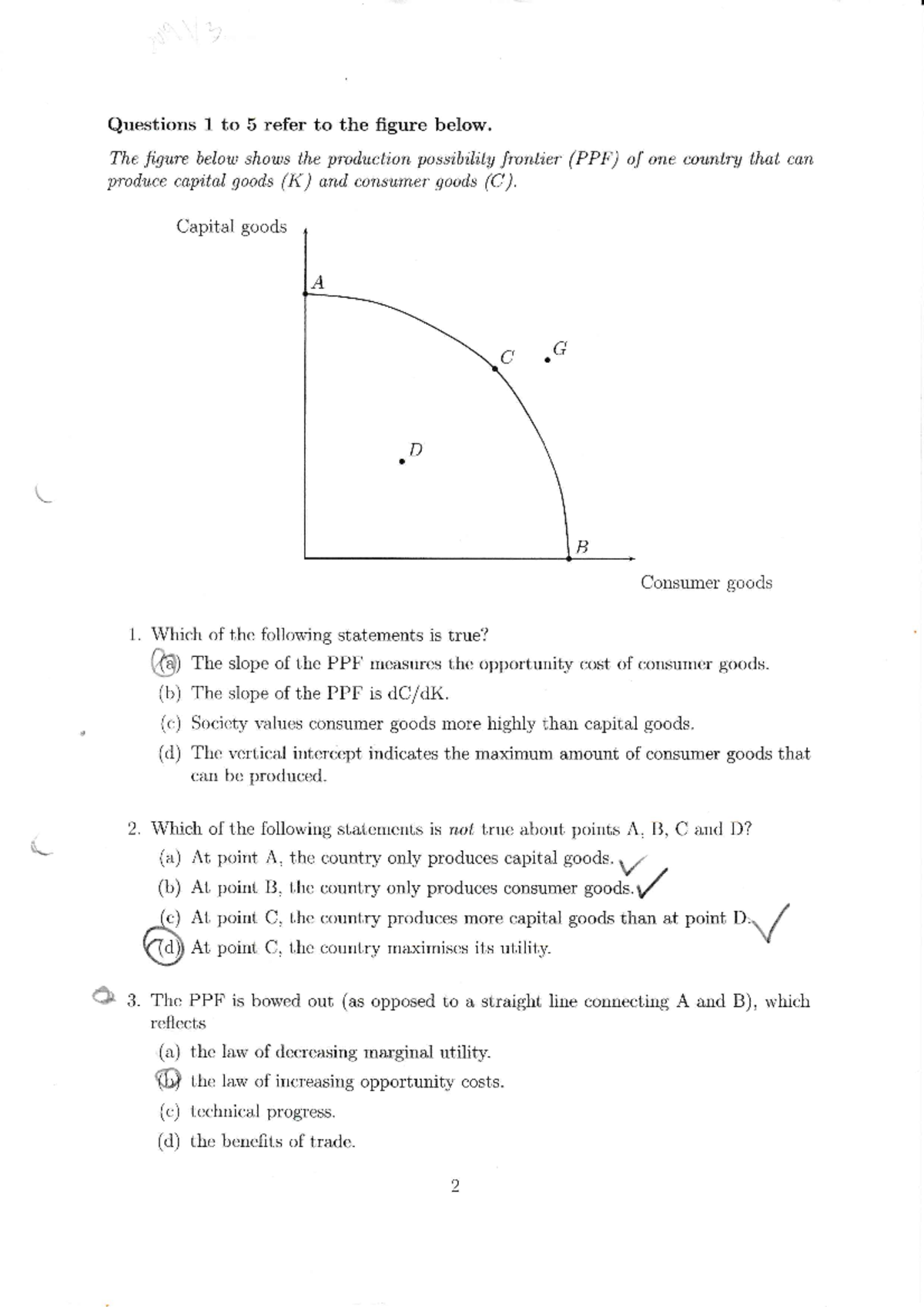 Econ 130 Test Practice Questions & Answers for Success - Studocu