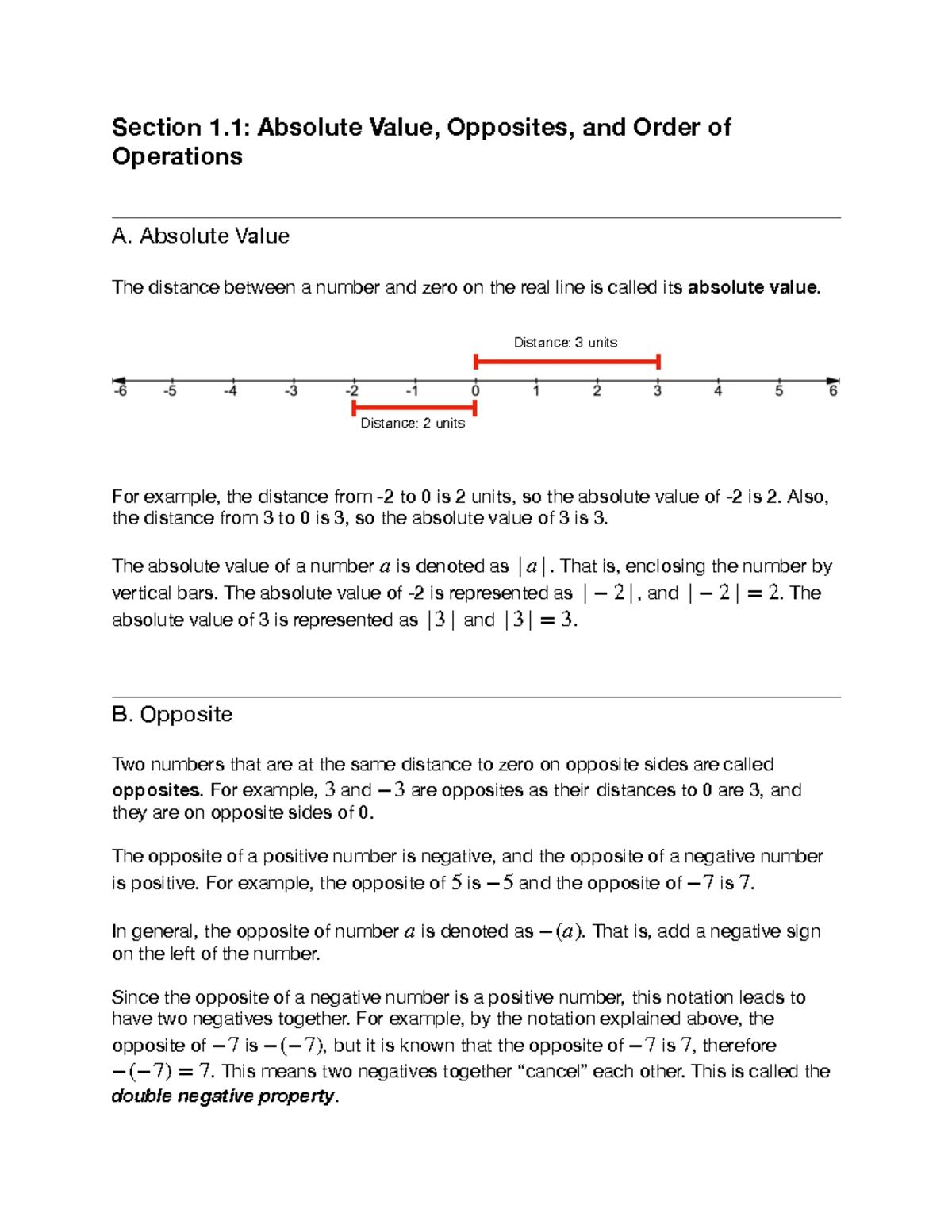chapter 2 section 4 - notes - 2 Square Roots A. (Perfect) Square Roots ...