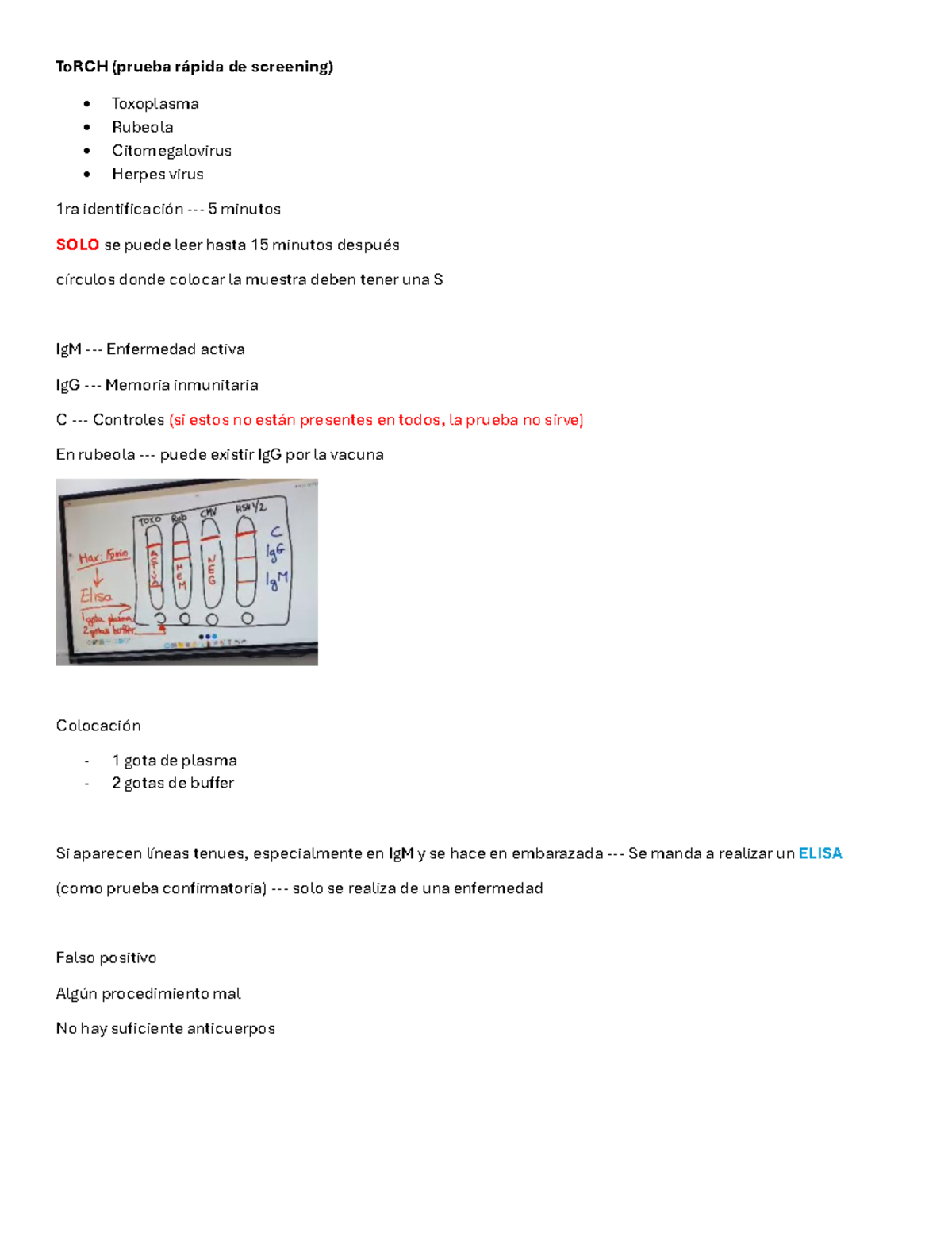 ToRCH Screening Test Guidelines and Instructions - Studocu