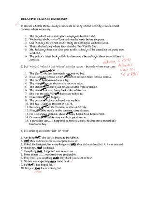 Zero Conditional Grammar Worksheet (ENG 101) - Studocu