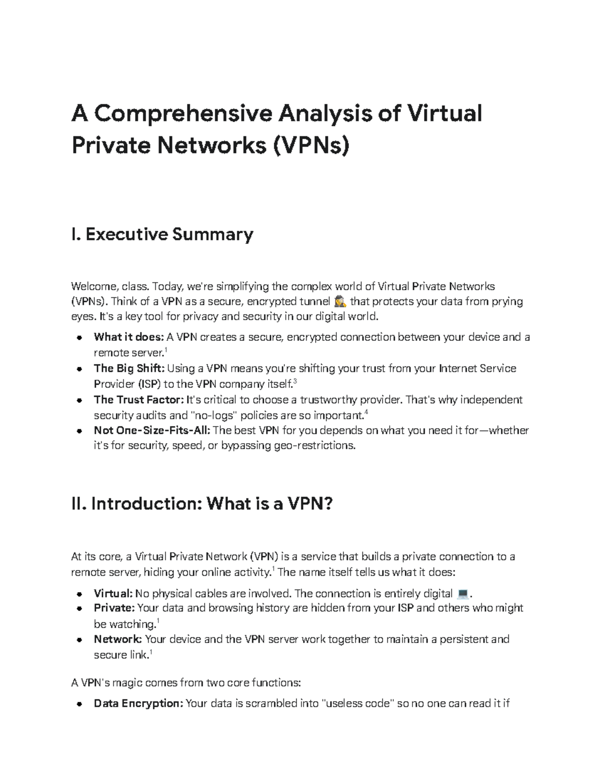 Copy of VPNs: Technology, Protocols, and Strategic Applications ...