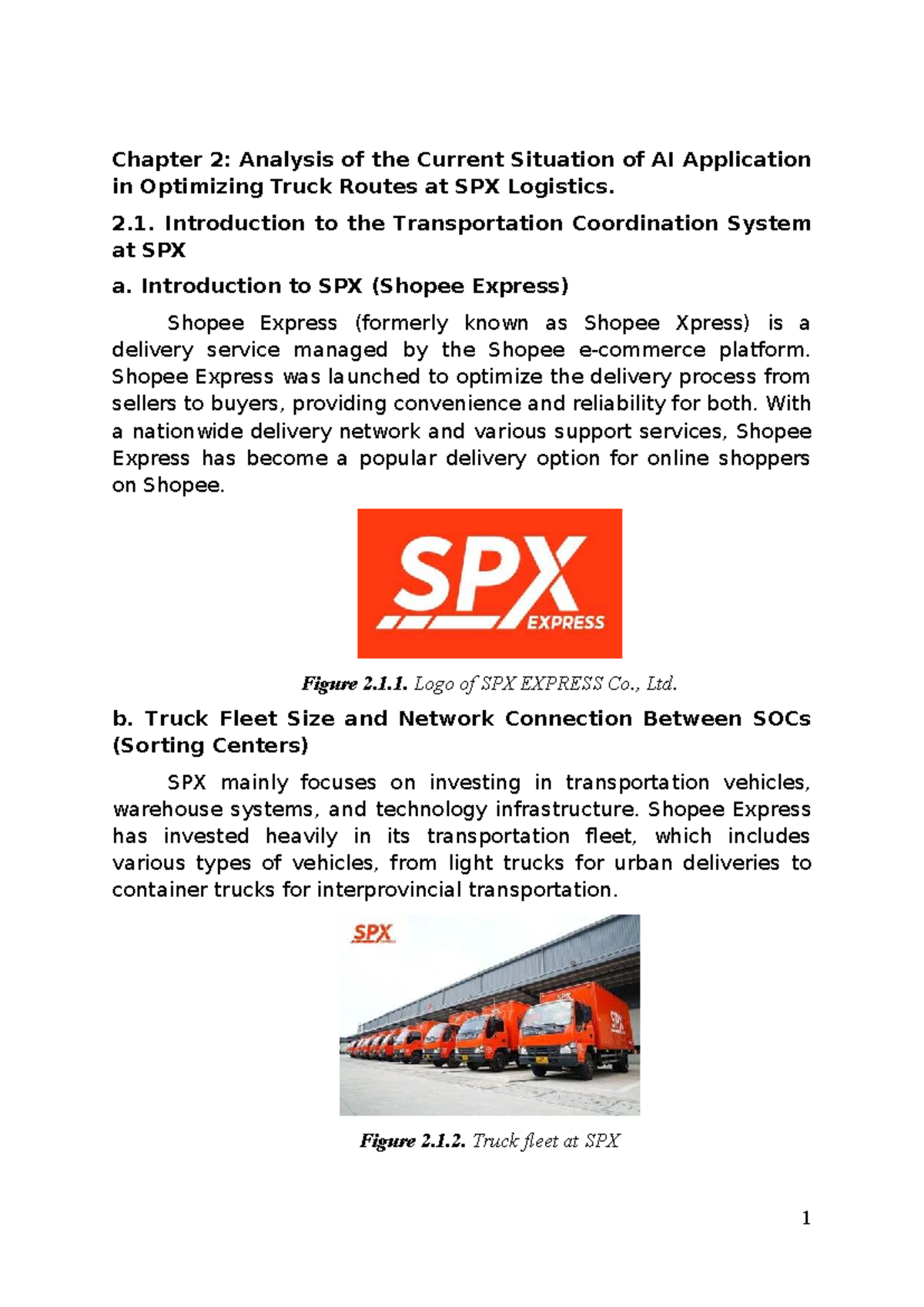 Chapter 2: AI-Driven Optimization of Truck Routes at SPX Logistics ...