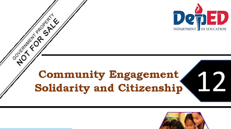 Community Engagement, Solidarity & Citizenship 12: Q1 Module 6 Overview ...