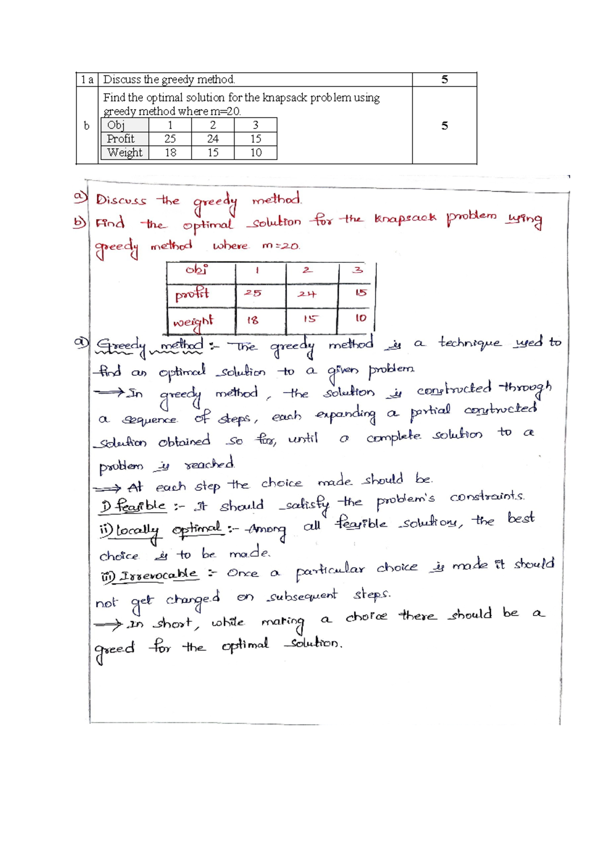 Unit 4 - Greedy Method and Algorithms Notes - Studocu