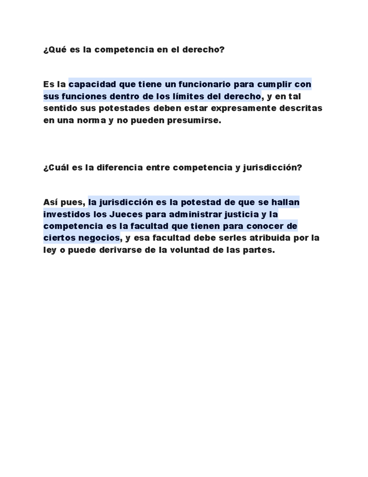 Competencia - ¿Cuál es la diferencia entre competencia y jurisdicción ...