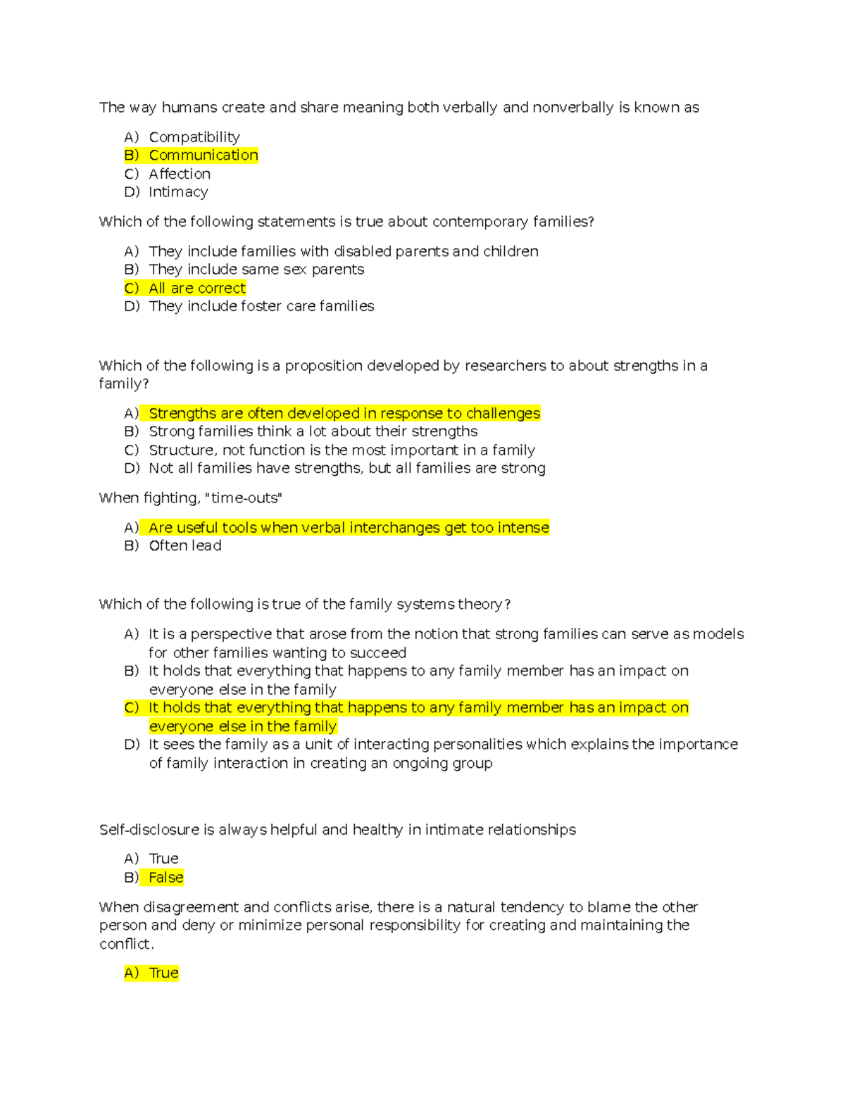 Family Dynamics and Cultural Competence: Key Concepts Overview - Studocu