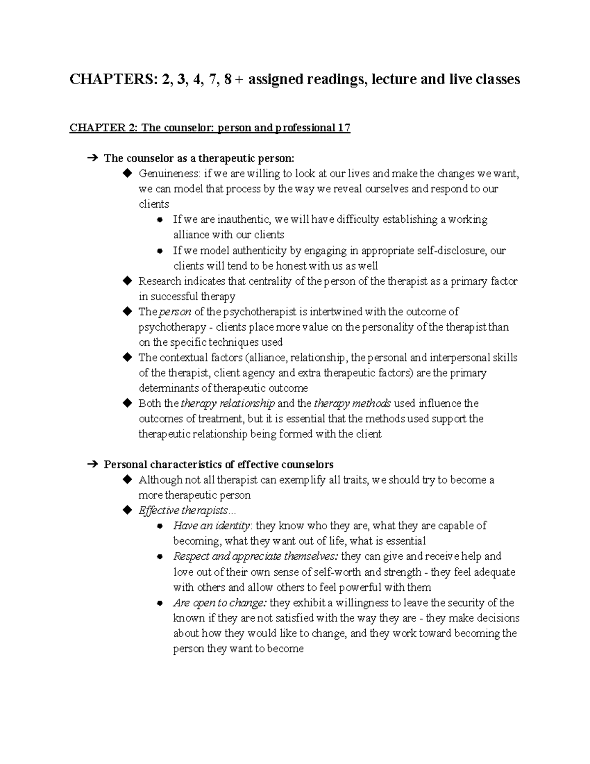 PSYC4061 Textbook Notes: Chapters 2, 3, 4, 7, 8 Summary - Studocu