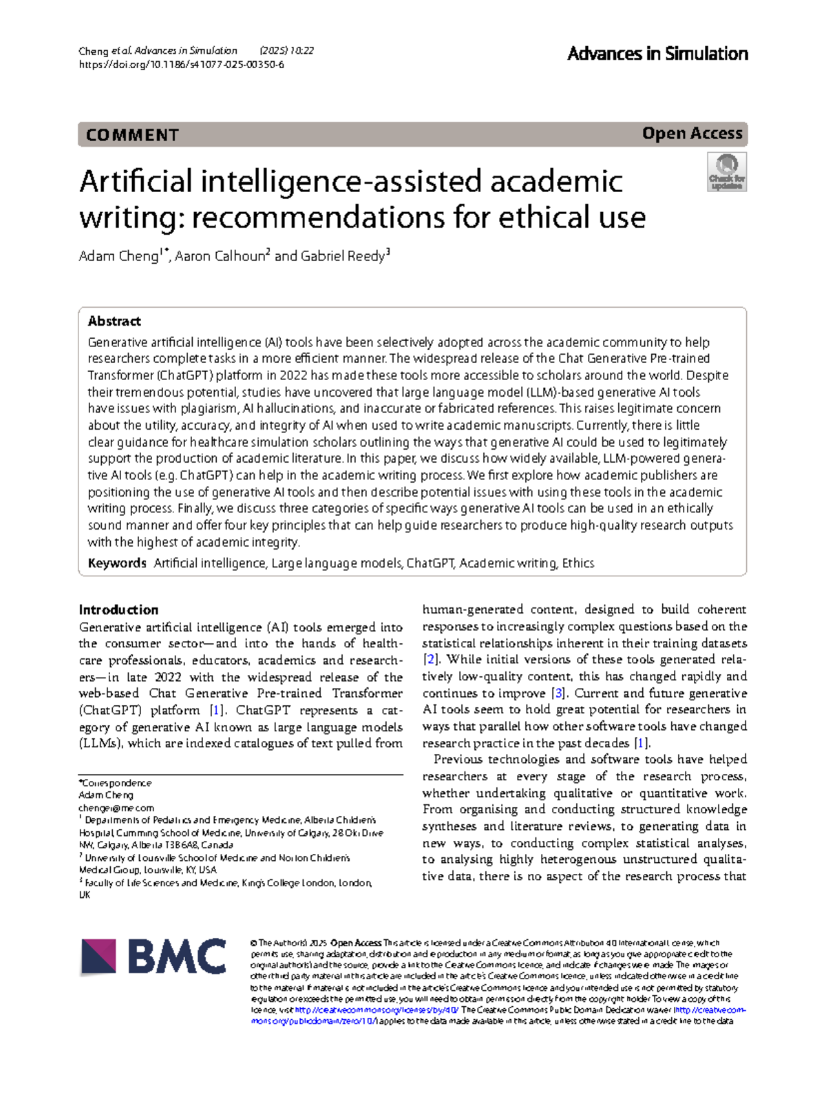 AY25-26 ES2631 S1 Week 4 Ethical Use of AI in Academic Writing - Studocu